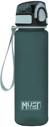 Must Team Plastic Kids Water Bottle with Pop-Up...