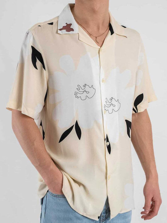 Over-D Shirt Beige
