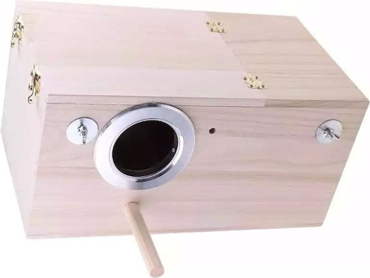 Wooden Horizontal Breeding Nest 34x20x17.5 Birds Kingdom