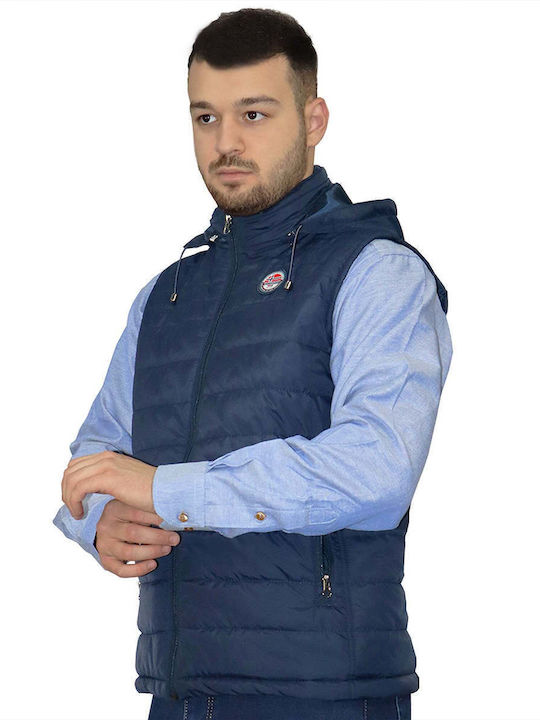 New Company Безръкавно Puffer Мъжко Яке Тъмносин