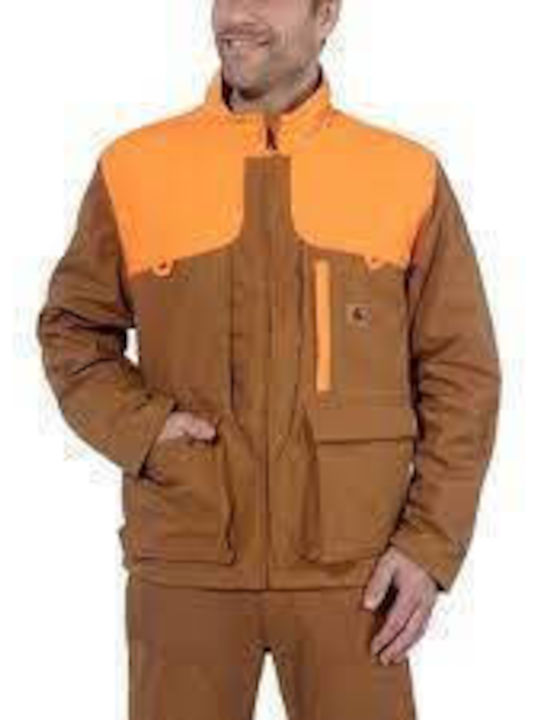 Upland Sleeveless Jacket Waterproof Brown