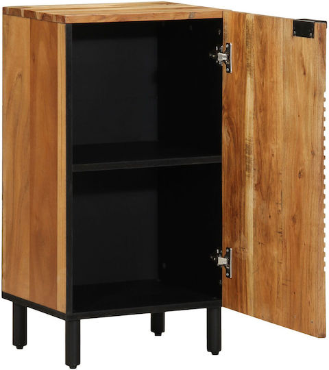 vidaXL Wohnzimmer Vitrine aus Massivholz Akazie 40x33x75cm