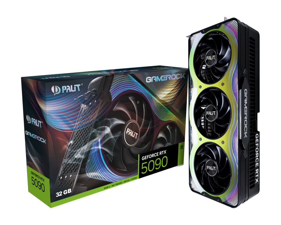 Palit GeForce RTX 5090 32GB GDDR7 GameRock Κάρτα Γραφικών