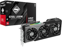 ASRock Radeon RX 9070 XT 16GB Steel Legend Dark ASRock Radeon RX 9070 XT 16GB Steel Legend Dark