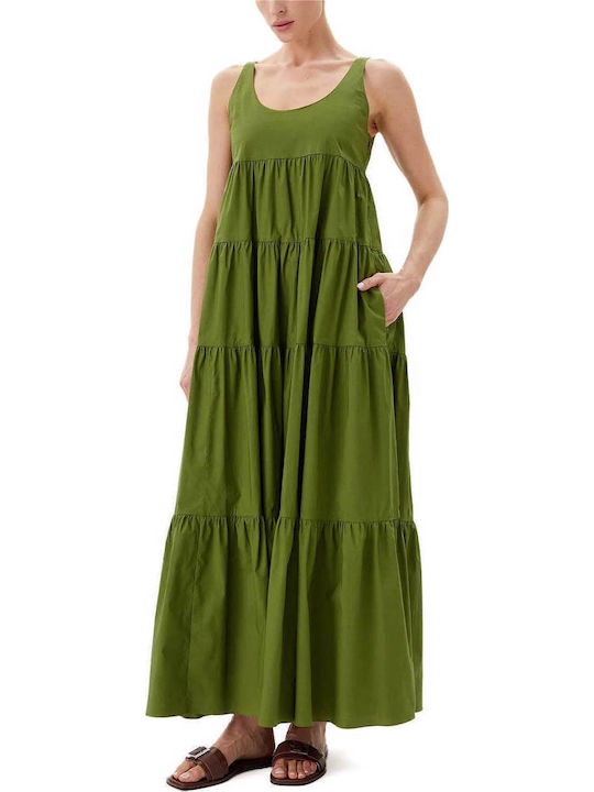 Michael Kors Καλοκαιρινό Maxi Φόρεμα Evergreen