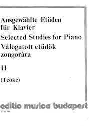 Selected Studies Piano 2
