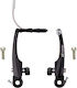 Force Bicycle Brake Set Front-Rear V-brake Black Aluminum 40655