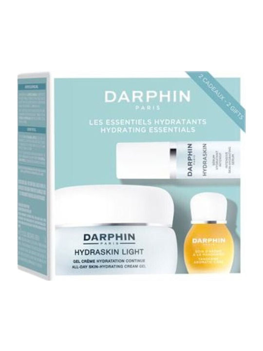 Darphin Promo Hydrating Essentials Hydraskin Intensive Skin-hydrating Serum 5ml & Hydraskin Light All-day Skin-hydrating Cream Gel 50ml & Essential Oil Elixir Tangerine Aromatic Care 4ml