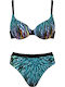 Set Bikini Mehrfarbig