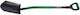 Palisad Flache Schaufel mit Stiel 80cm und Plastikgriff