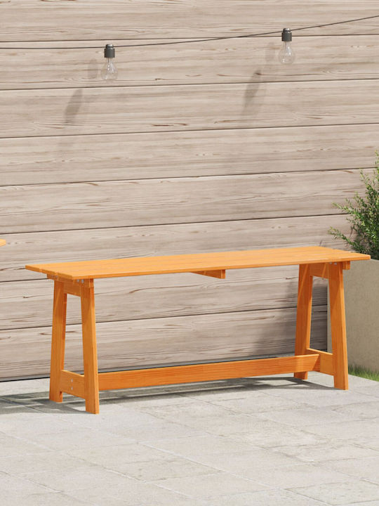 Bench Outdoor Wooden 119x35x47cm