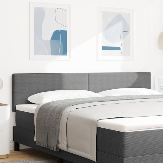 vidaXL Wooden Bed Headboard Open Gray 180x88cm