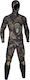 C4 Skin Med Divisible Wetsuit Shaved for Speargun Camouflage 5mm