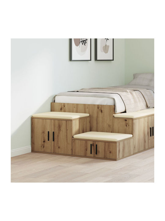 Cabinet Storage Solid Wood L108xW41xH40cm