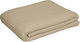 Single Hotel Blanket Hotel Pique Blanket Beige 170x230cm
