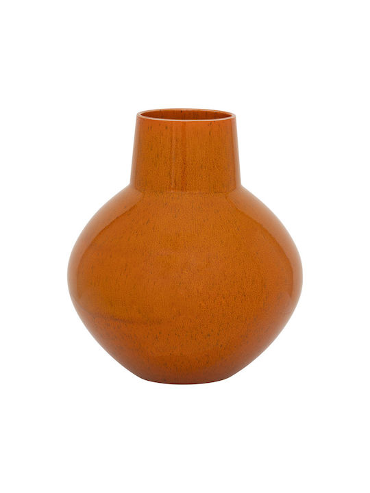 Urban Nature Culture Amsterdam Decorative Vase Orange 24x24x27.5cm