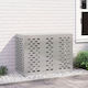 Vidaxl Air Conditioner Cover 110x50x80 cm Stainless Steel