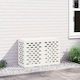 Air Conditioner Cover White 90x40x60 Steel