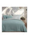 Nef-Nef Homeware Starige Κουβέρτα Πικέ Υπέρδιπλη 230x250εκ. Aqua