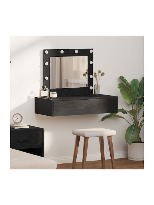 Wandmontage Schminktisch Schlafzimmer Holz Schw...