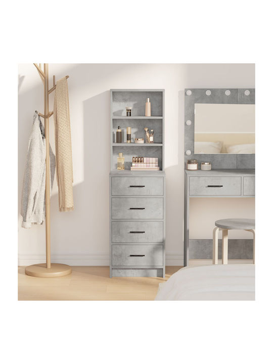 Bufet Grey Concrete 40x41x135cm