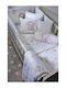 Down Town Home Cotton Baby Quilt 95x145cm Gray