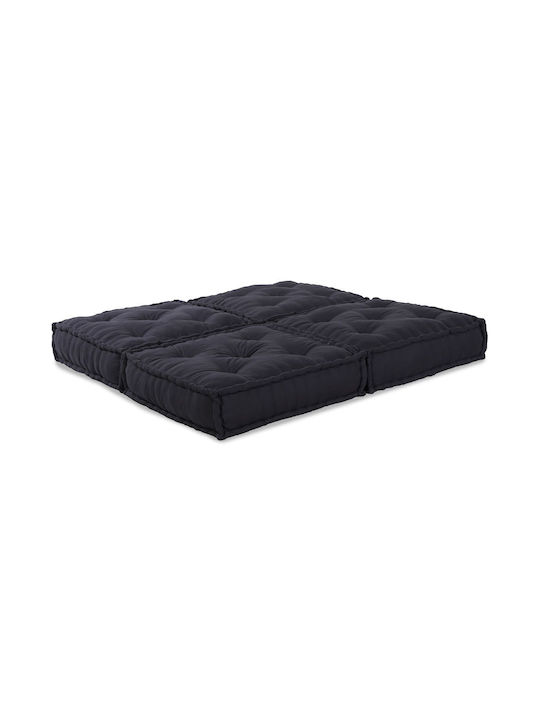 vidaXL Gartenstuhlkissen Anthrazit 2 Stück 70x70cm