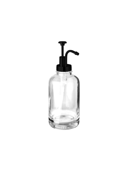 Estia Purity Dispenser Γυάλινο Μαύρο 500ml