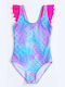 Tatu Moyo Kids Swimwear One-Piece Pink, Purple, Turquoise, Fuchsia
