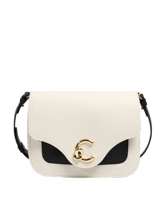 Leather Women's Bag Shoulder White