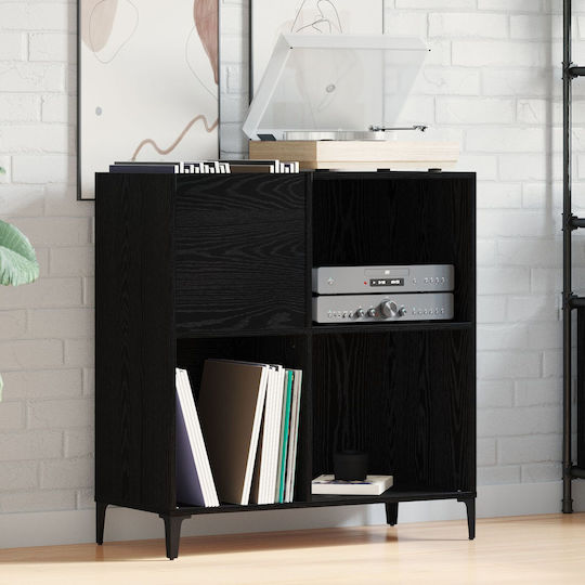 vidaXL Hi-Fi Furniture Black 38x84.5x89cm