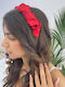 Satin Hair Headbands Red