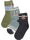 365 Charm Socks Șosete pentru Copii Blue - Gray 3 Perechi