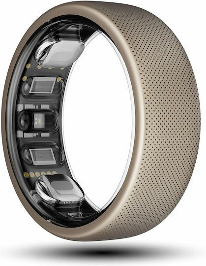 Amazfit Helio Smart Ring 15.3mm Wasserdicht mit Pulsmesser Titanium
