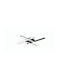 Home Lighting Ceiling Mount Light 90cm Black with Integrated LED