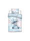 Disney Lilo And Stitch Pastel Σετ Παιδική Παπλωματοθήκη Μονή με Μαξιλαροθήκη Βαμβακερή Pastel 100x140εκ.