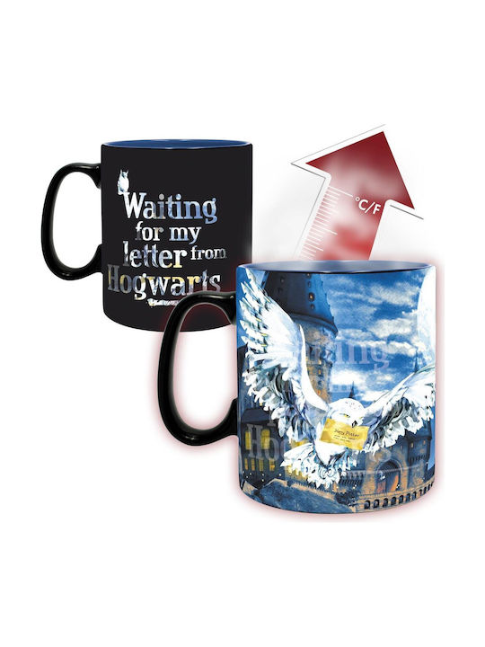 Abysse Hogwarts Heat Change Mug Ceramic Black 460ml