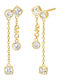 Michael Kors Premium Earrings made of Silver Gold Plated