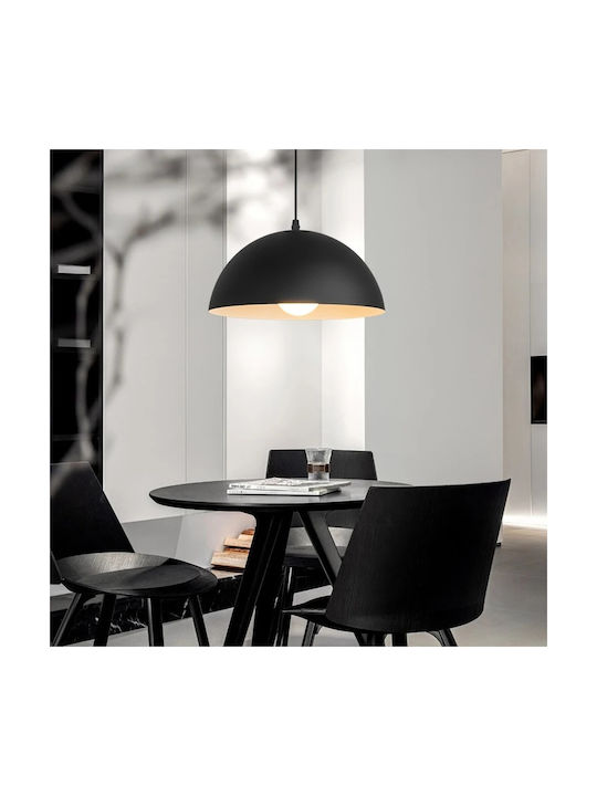 Home Lighting Pendant Light Black with Socket E27 40x100x100cm