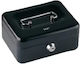 Mp Cash Box with Key Pa214-04 Case & Handle Metal 31x24cm