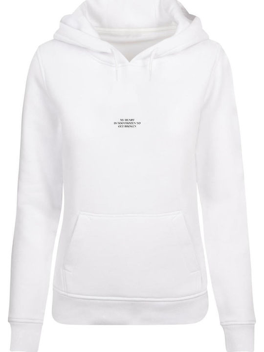 Miss Tee Too Frozen Hoody White Fw18 Mst056-00220