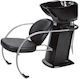 Friseurwaschbecken Schwarzes Porzellan Ws013
