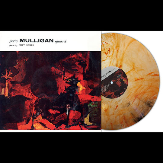Gerry Mulligan Quartet Gerry Mulligan Quartet с участието на Chet Baker Orange Marble 1 Винил
