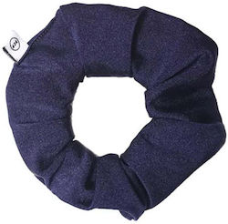 Pcp Scrunchie Dark Blue Λαστιχακι Monoχρωμο Σκουρο Μπλε