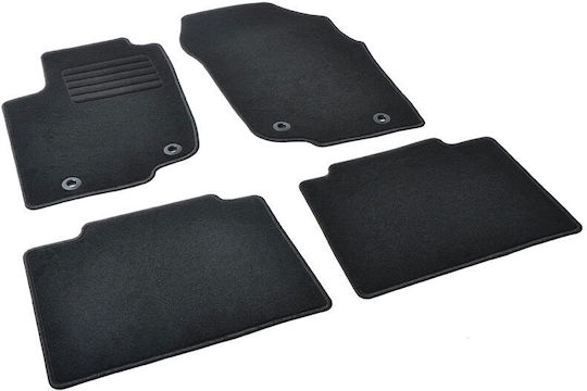 Πατάκια Δαπέδου Μοκέτας Standard Μαύρα Συμβατά Για Lexus Nx (ii) 4τμχ