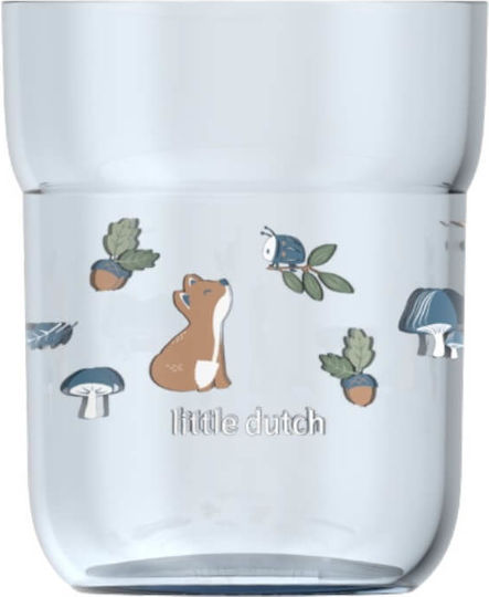 Little Dutch Toddler Cup Forest Friends Made of Plastic Light Blue 250ml