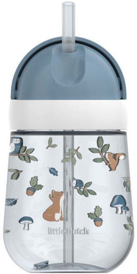 Little Dutch Παιδικό Ποτηράκι Forest Friends από Πλαστικό Μπλε 300ml