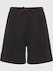 Women's Sporty Bermuda Shorts Black