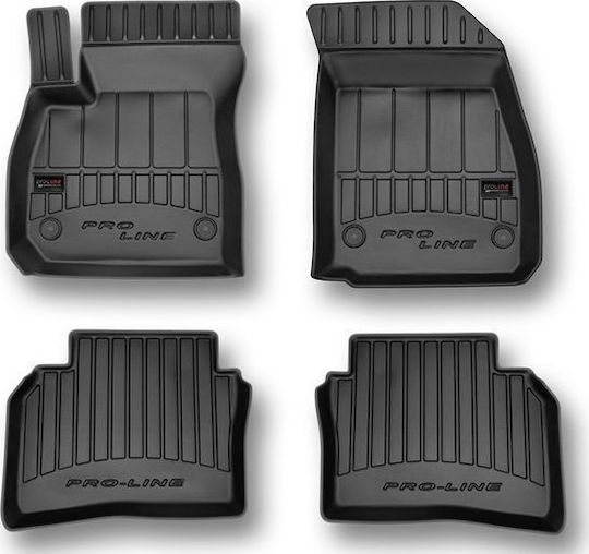 Frogum Set of Front and Rear Mats 4pcs for Opel Insignia 2017 Black