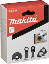Makita Multifunktionswerkzeug-Verbrauchsmaterialien 5 Stück Makita Multifunktionswerkzeug-Verbrauchsmaterialien 5 Stück